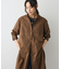 バンドカラーロングシャツチュニック