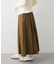 タックツイルプリーツスカート