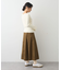 タックツイルプリーツスカート