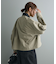 フェイクレザー衿ブルゾン