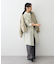 フェイクレザー衿ブルゾン