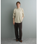 センタープレスストレートパンツ