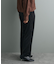 センタープレスストレートパンツ