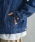 デニムZIP UPジャケット