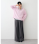 ファンシーヤーンVネックプルオーバー