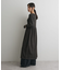 ロールアップ風ストレートデニムパンツ