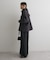 スタンドカラーメルトンショートコート