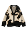 アニマルジャカードニットカーディガン