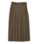 フロントプリーツスカート