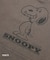 【PEANUTS/SNOOPY】スノーウォッシュボンディング裏毛パーカー