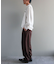 ウールライクポリツイルパンツ