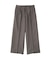 ウールライクポリツイルワイドパンツ