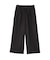 ウールライクポリツイルワイドパンツ