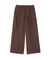 ウールライクポリツイルワイドパンツ