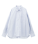 レギュラーカラーオーバーサイズシャツ