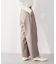 ＜セレモニー＞フロントタックカーブパンツ