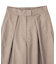 ＜セレモニー＞フロントタックカーブパンツ