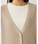 Vネックオーバーサイズニットベスト
