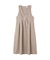 Vネックウェストタックジャンパースカート