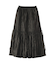 レザーライクギャザースカート