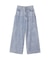 ストレートワイドデニムパンツ