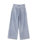 ストレートワイドデニムパンツ