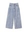 ストレートワイドデニムパンツ
