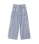 ストレートワイドデニムパンツ