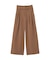 ハイウエストベルトワイドパンツ