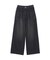 ワイドストレートデニムパンツ