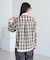 レイヤードライクチェックシャツ