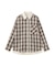 レイヤードライクチェックシャツ