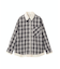 レイヤードライクチェックシャツ