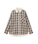 レイヤードライクチェックシャツ