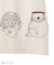 COJI‐COJI/コジコジ 刺繍入り半袖Tシャツ