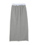 ダブルウエストカットソーロングスカート