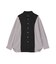 カラーブロックルーズシャツ