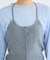 ホルターネックニットベスト