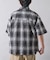 アソートミニチェックボクシー半袖シャツ