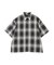 アソートミニチェックボクシー半袖シャツ
