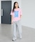 ツイストロゴハーフスリーブTシャツ