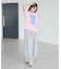 ツイストロゴハーフスリーブTシャツ