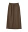ウォッシャブル リネンライクラップ風スカート