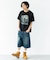 アソートアニマル柄ビッグTシャツ
