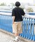 ワンタックハーフチノスラックス