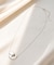 STAINLESS オーバルモチーフワントップネックレス