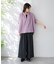 ナチュラルワッシャーブラウス【WEB限定カラー有り】