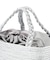 METALLIC BRAID TOTE
