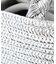 METALLIC BRAID TOTE