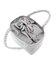 METALLIC BRAID TOTE